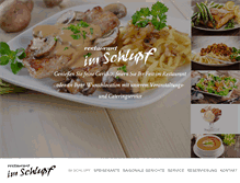 Tablet Screenshot of im-schlupf.de
